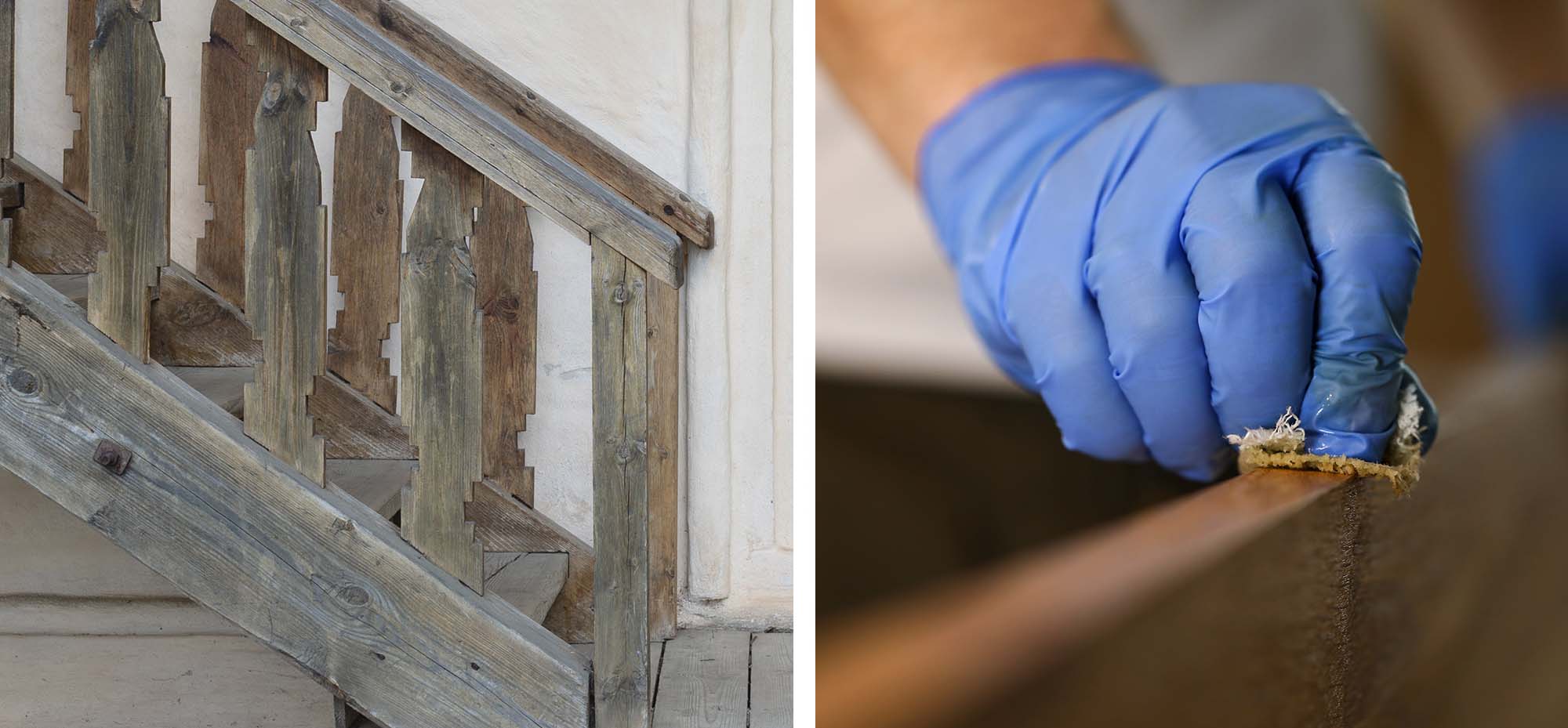 cleaning reclaimed wood